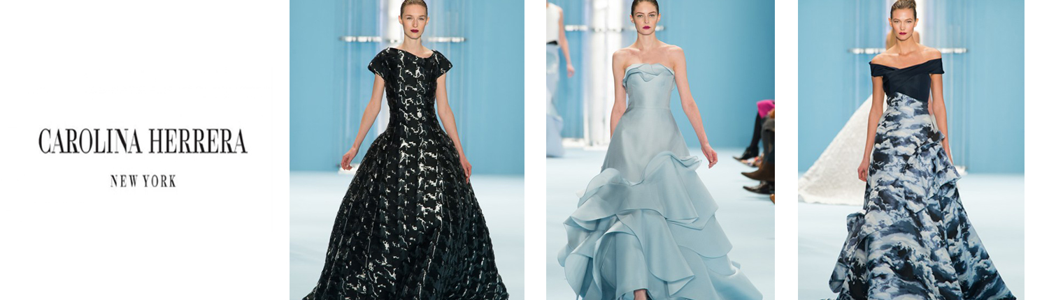 Interpretations Of Water: Carolina Herrera Winter 2015-2016