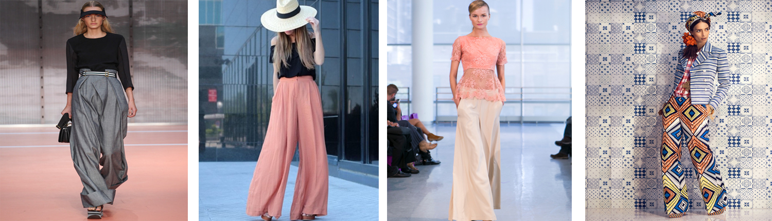 Luxe Colore - Wide Leg Pants